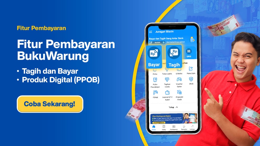 Coba Fitur Pembayaran Digital Andalan Dari BukuWarung