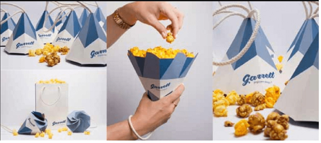 desain kemasan produk popcorn dengan coreldraw
