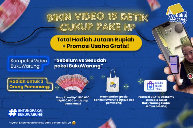 √ Kompetisi Video: Sebelum Vs Sesudah Pakai Bukuwarung