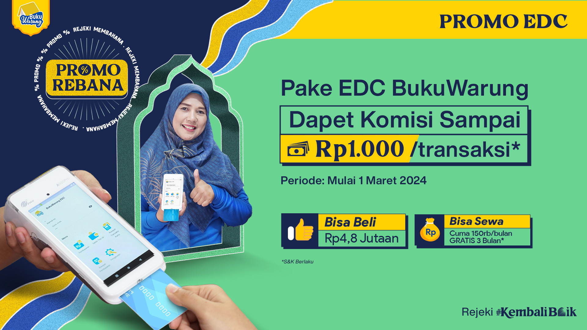 Promo Ramadan Rebana EDC BukuWarung